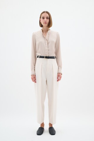 Chemisier 'VidenzoIW' InWear en beige : devant