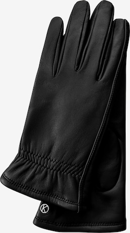 Gants 'Sadie' KESSLER en noir : devant