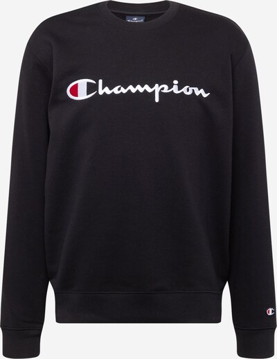 Champion Authentic Athletic Apparel Sweatshirt em vermelho / preto / branco, Vista do produto
