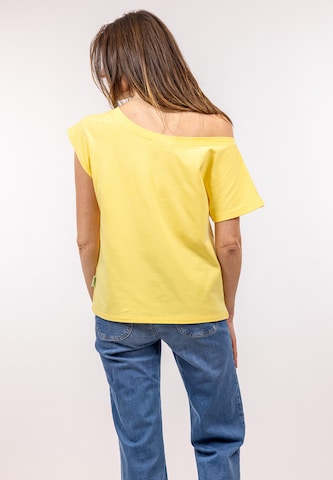 T-shirt ' SFY Freyday ' Suri Frey en jaune