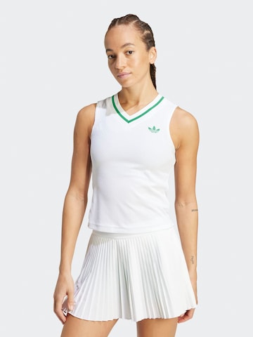ADIDAS PERFORMANCE Αθλητικό τοπ 'WOW' σε λευκό: μπροστά