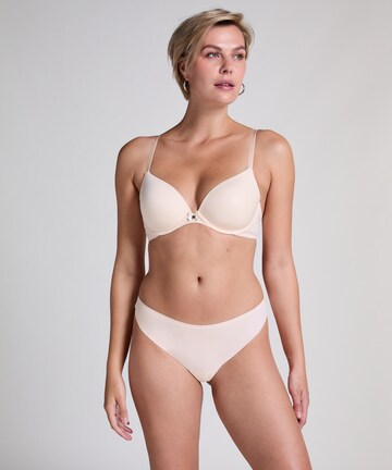 Hunkemöller String in Beige: voorkant