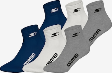 Chaussettes 'Quarter' Starter en bleu : devant
