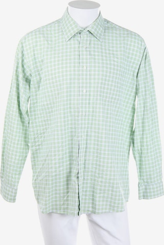 A.W.Dunmore Button Up Shirt in XXL in Green: front
