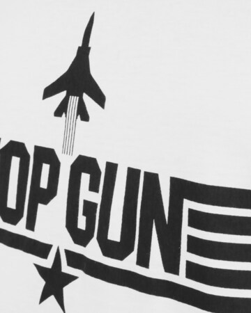 TOP GUN Shirt in Wit