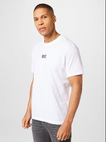 AllSaints - Camiseta 'REFRACT' en blanco: frente