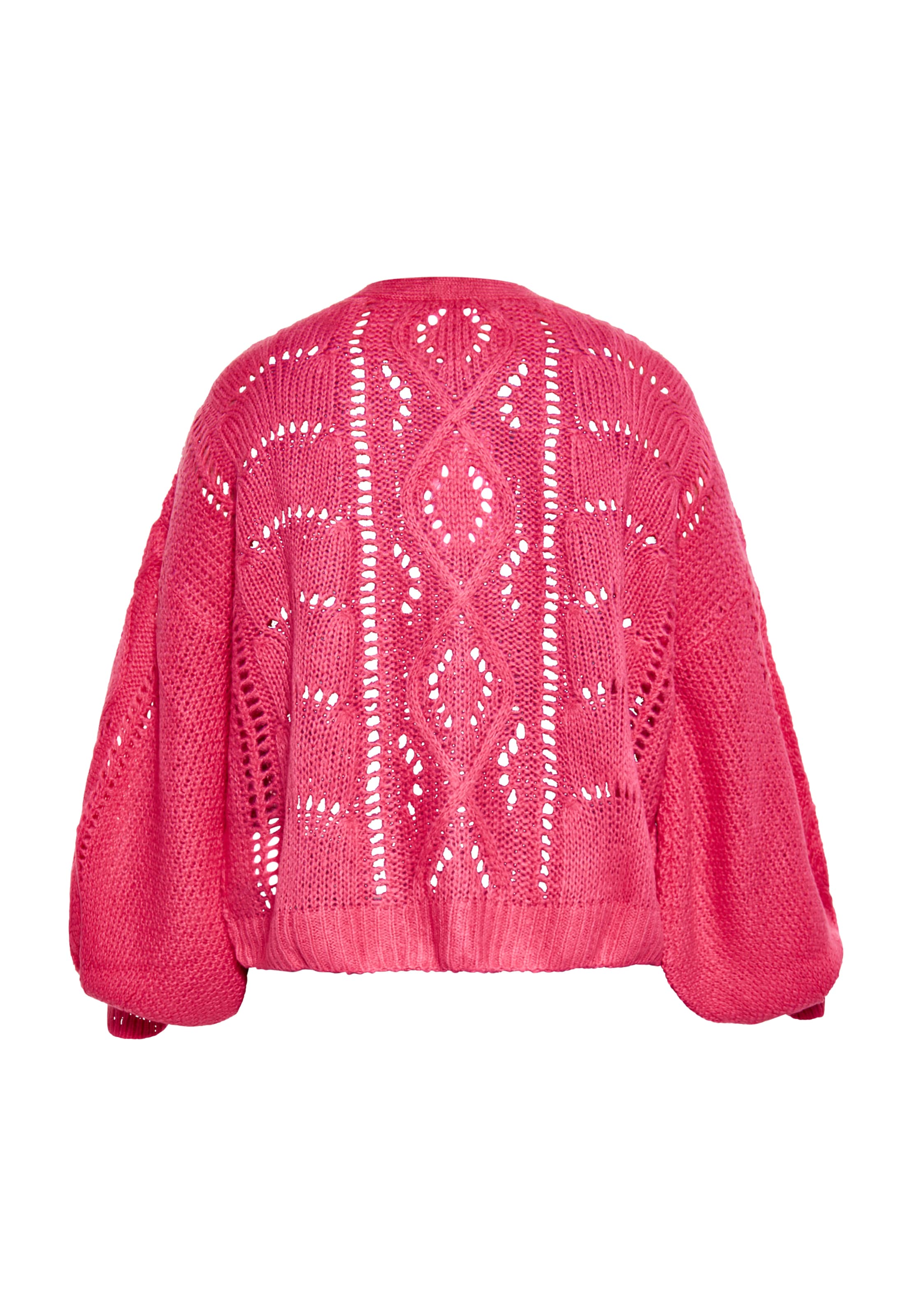 swirly Kardigán - Ružová