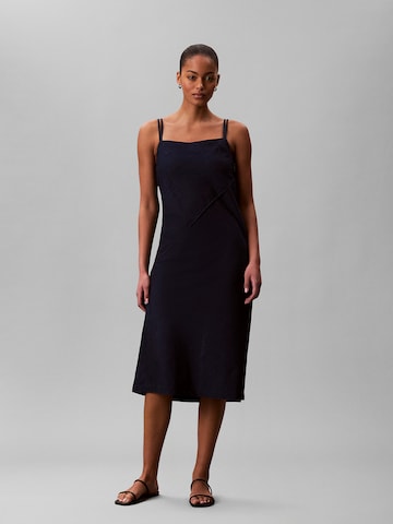 Robe Calvin Klein Jeans en bleu : devant
