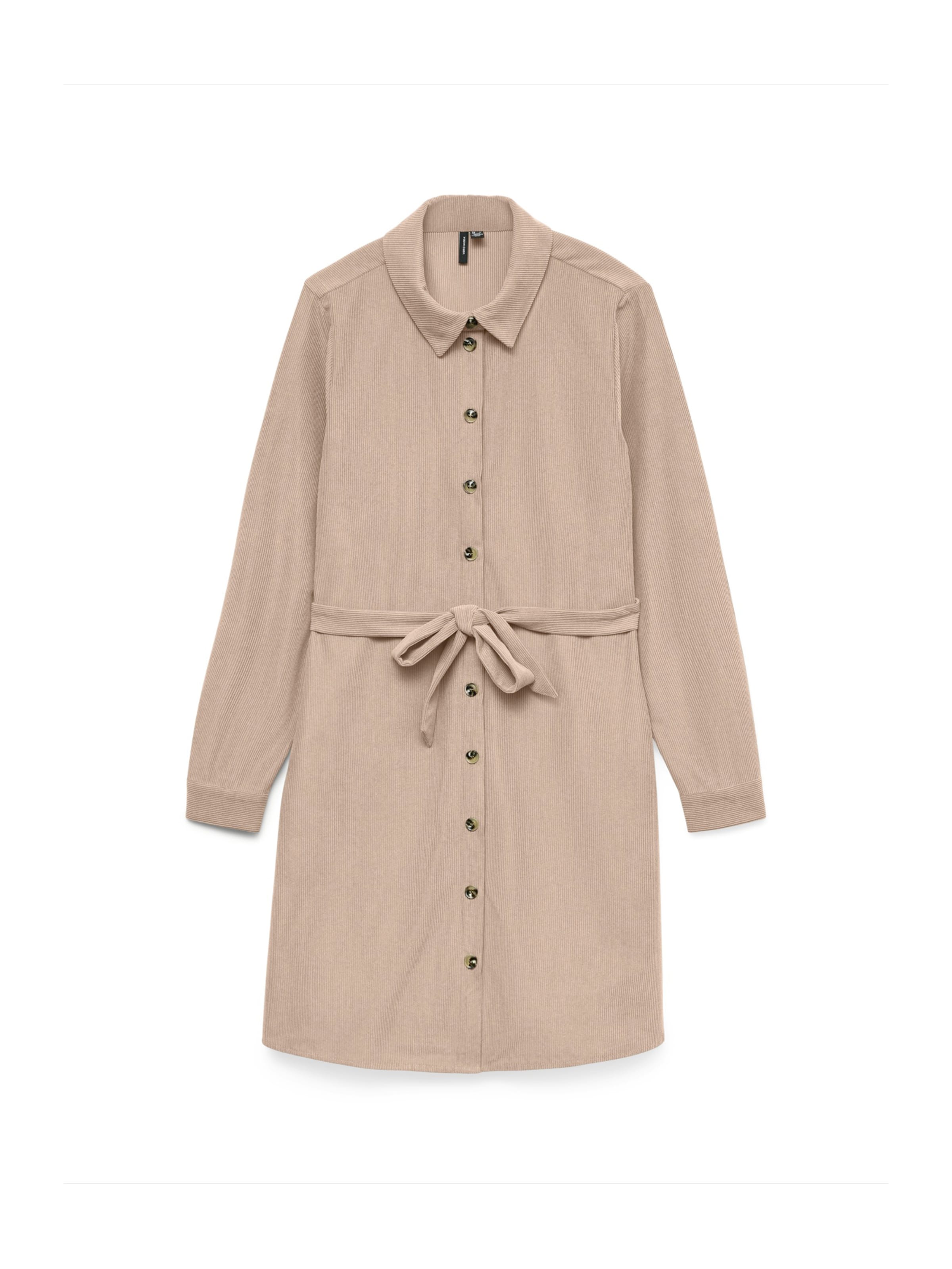 VERO MODA Shirt Dress 'VMELLY' in Beige: front