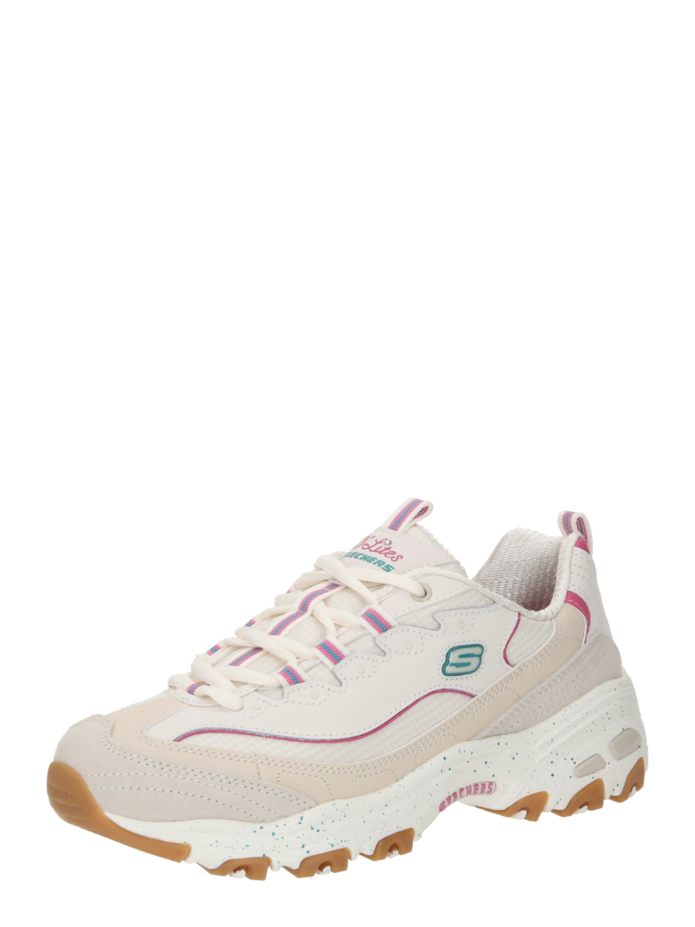 Sneaker bassa 'D'LITES' di SKECHERS in beige: frontale