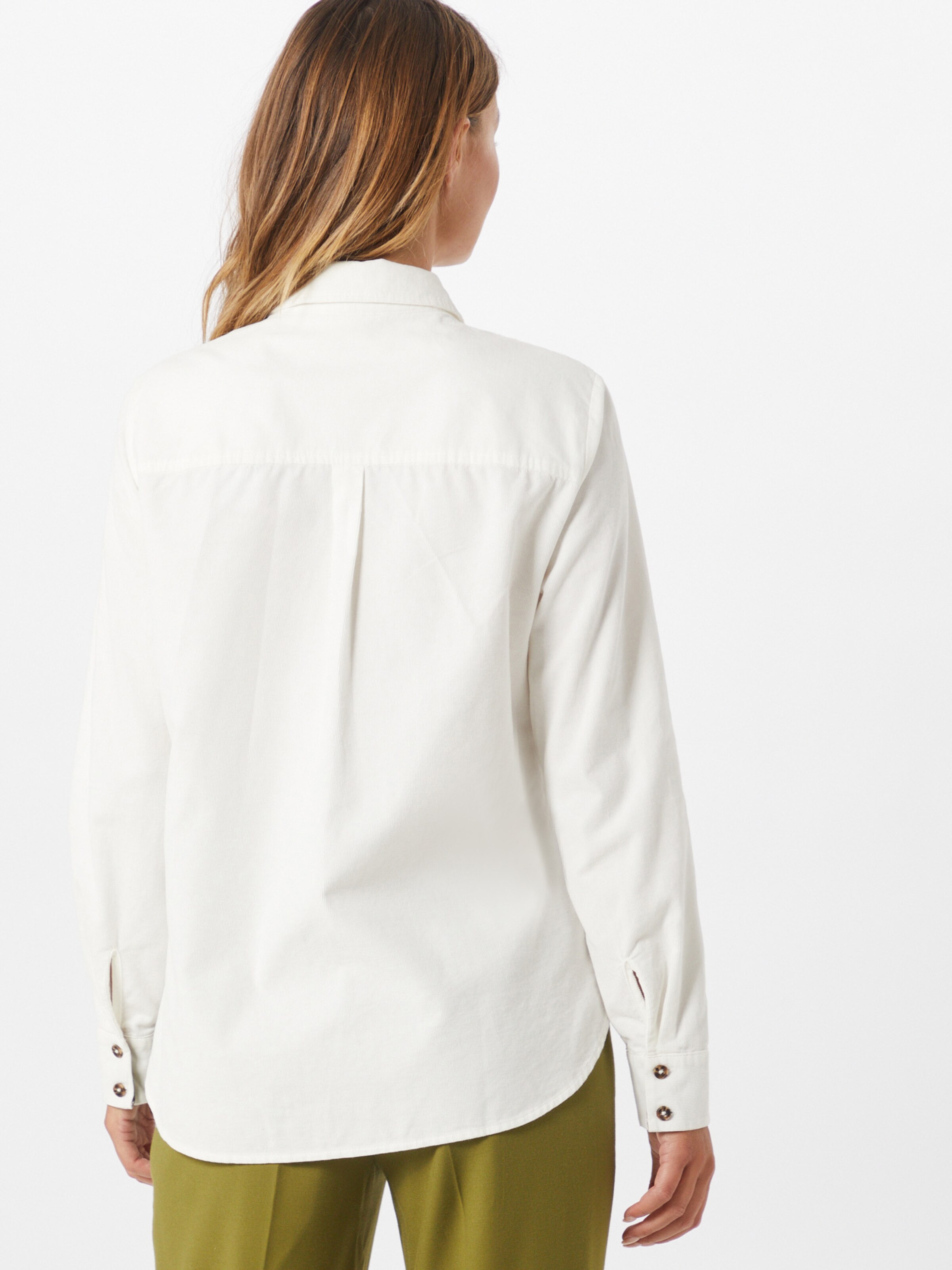 Frauen Große Größen s.Oliver Bluse in Weiß - YH88355 Frauen Große Größen s.Oliver Bluse in Weiß - YH88355