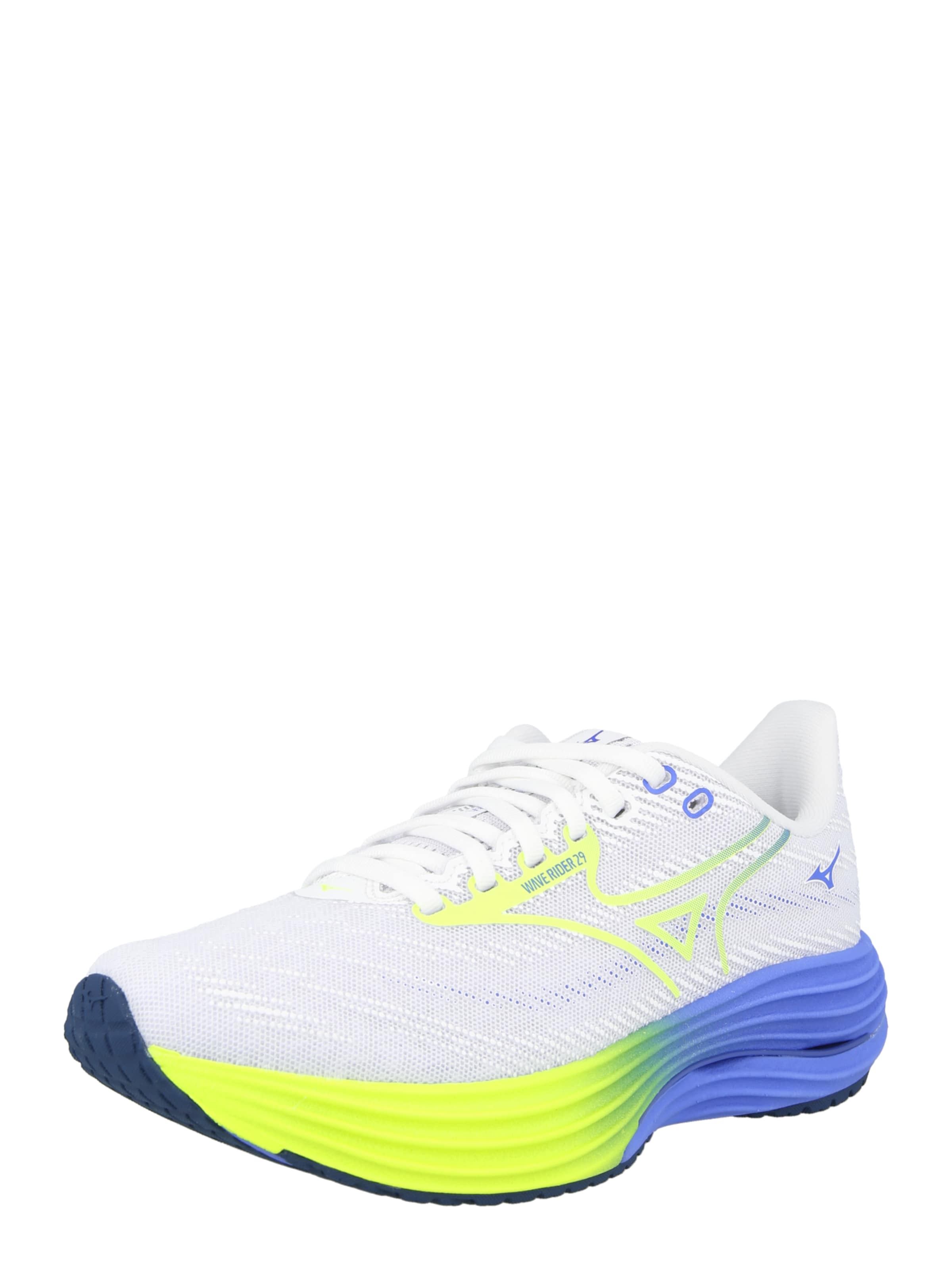 Chaussure de course 'WAVE RIDER 29' MIZUNO en blanc : devant