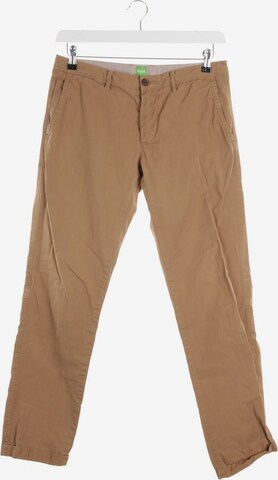 BOSS Pants in XXXL in Brown: front