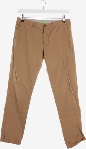 BOSS Black Pants in XXXL in Brown: front