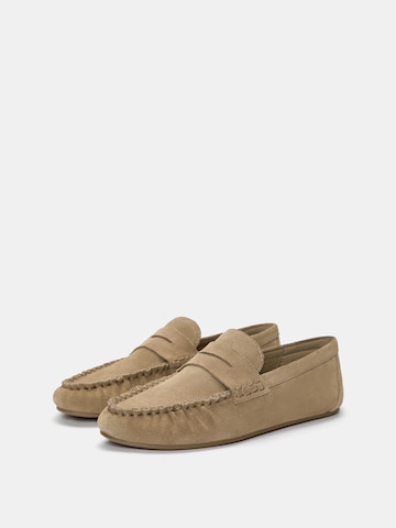 Pull&Bear Moccasin in Brown