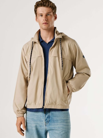 Pepe Jeans Between-season jacket 'Sebulon' in Beige: front