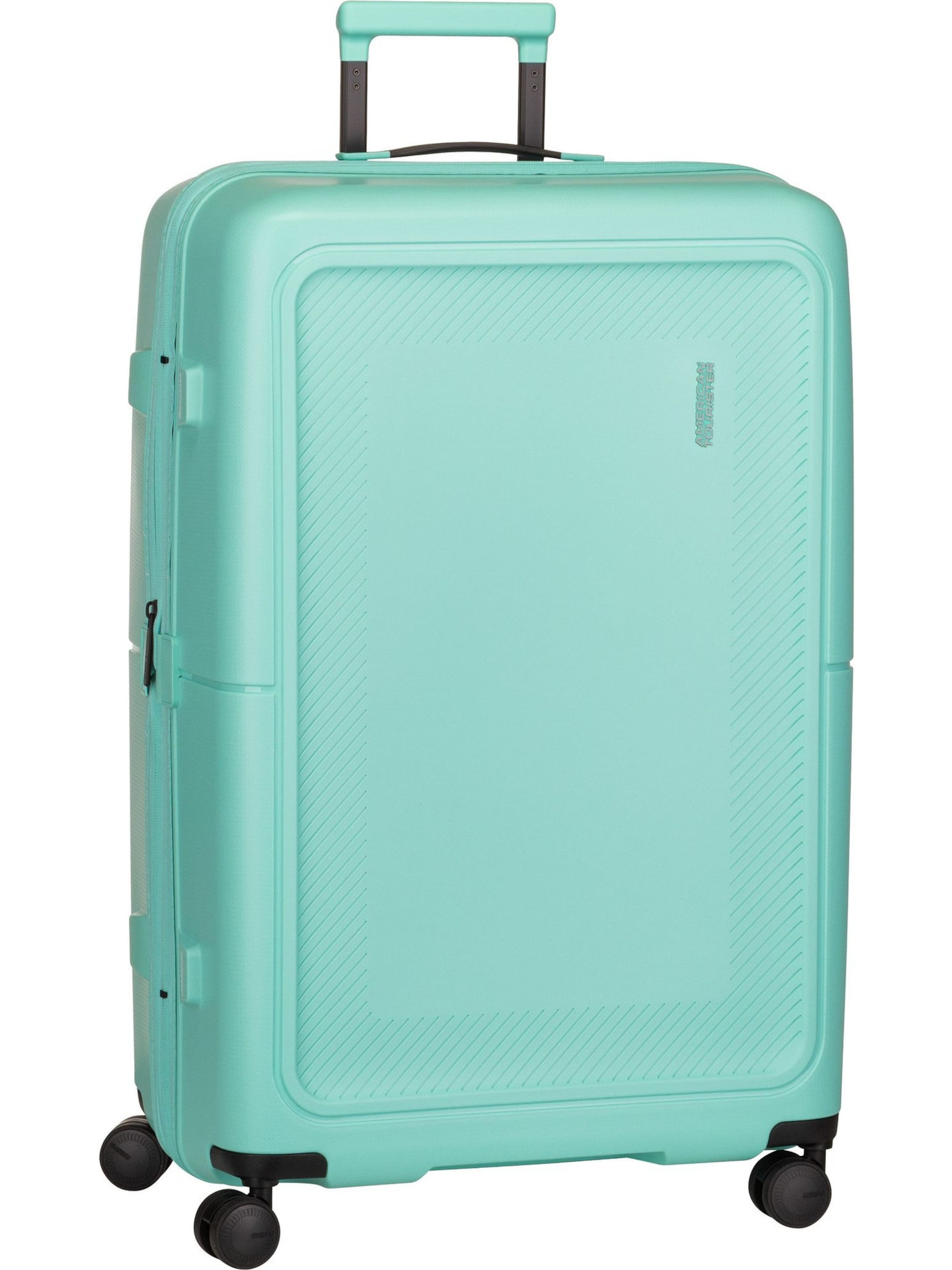 American Tourister Trolley 'Dashpop Spinner 77 EXP' in Blau: Vorderseite