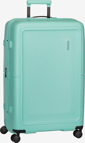 American Tourister Cart 'Dashpop Spinner 77 EXP' in Blue: front