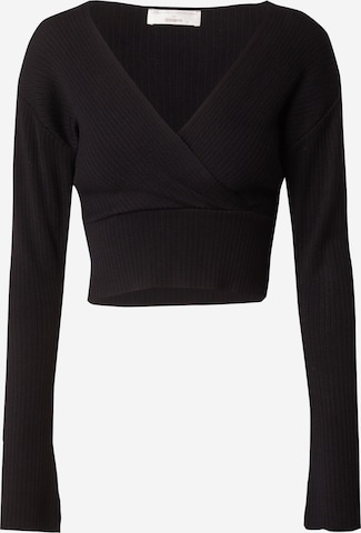 Guido Maria Kretschmer Women Shirt 'Naomi' in Black: front