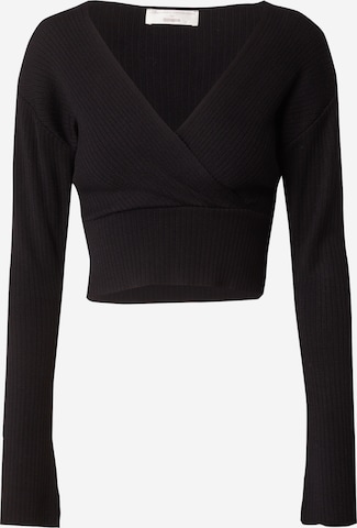 Guido Maria Kretschmer Women Shirt 'Naomi' in Zwart: voorkant