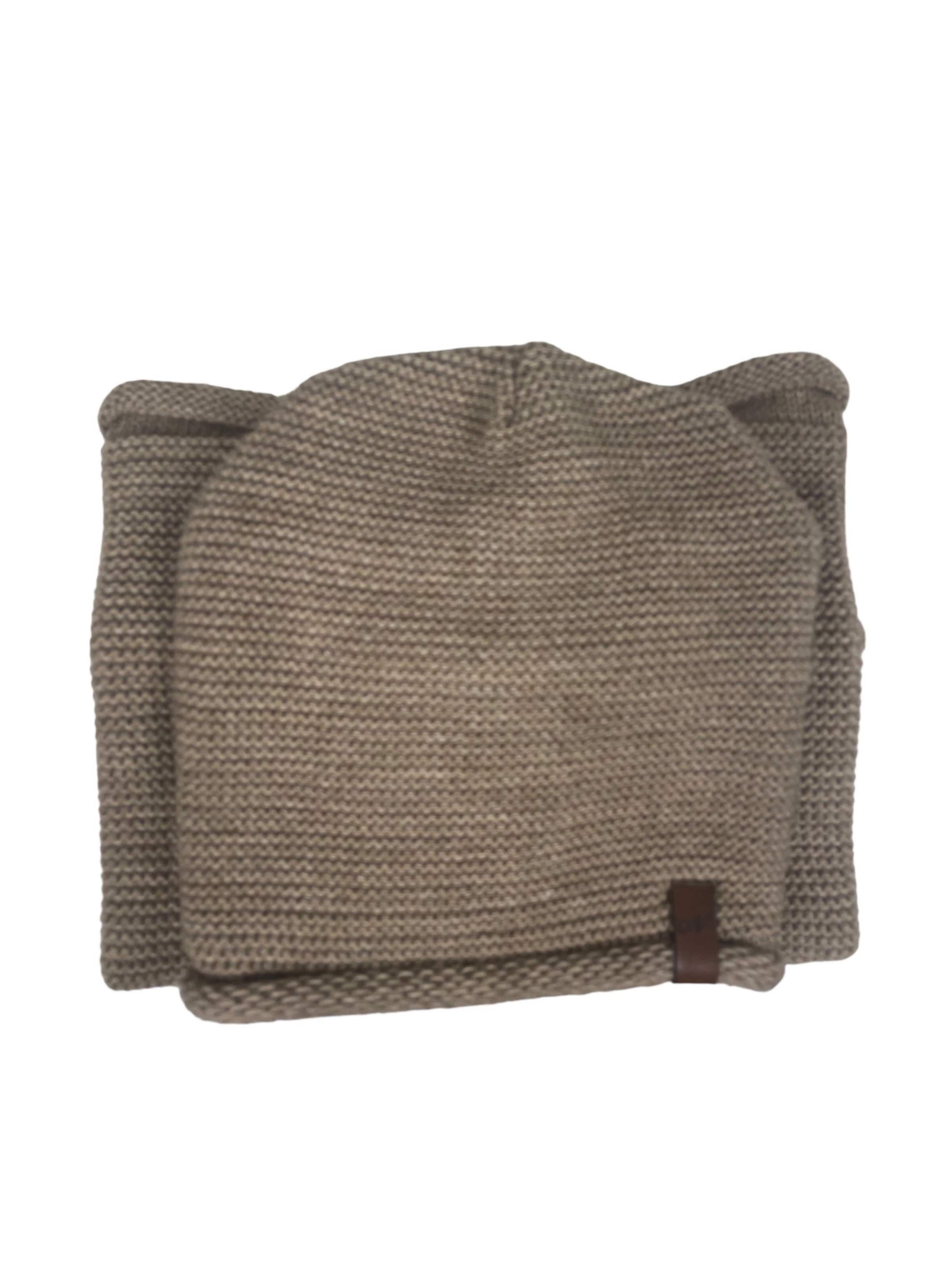 Kumixi Beanie 'Set' in Beige: front
