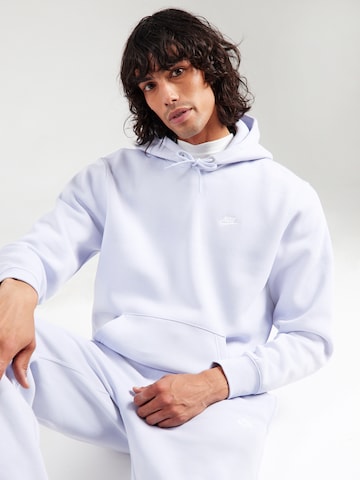 Nike Sportswear Sweatshirt 'CLUB' i hvid: forside