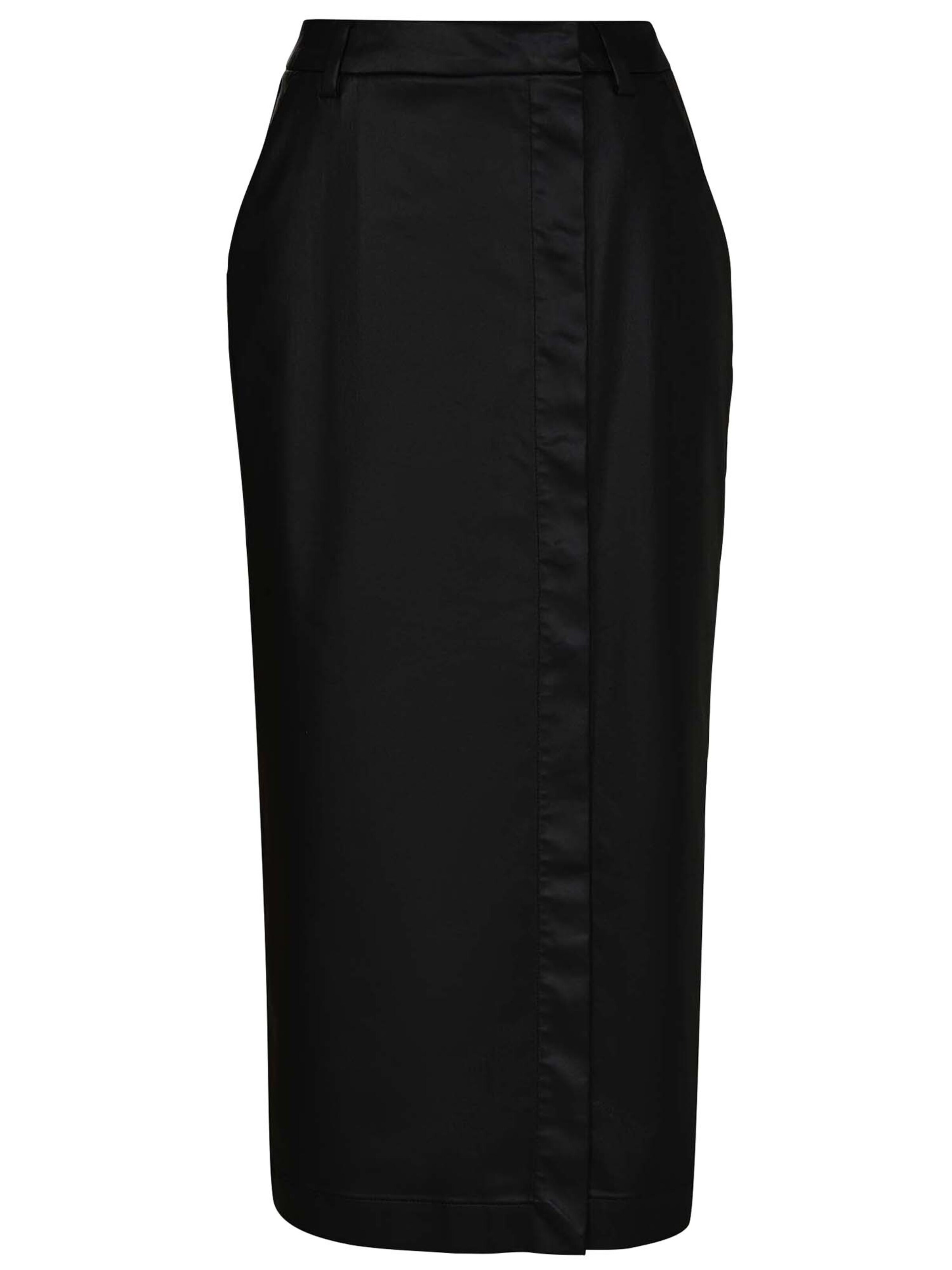 Jupe MADELEINE en noir : devant