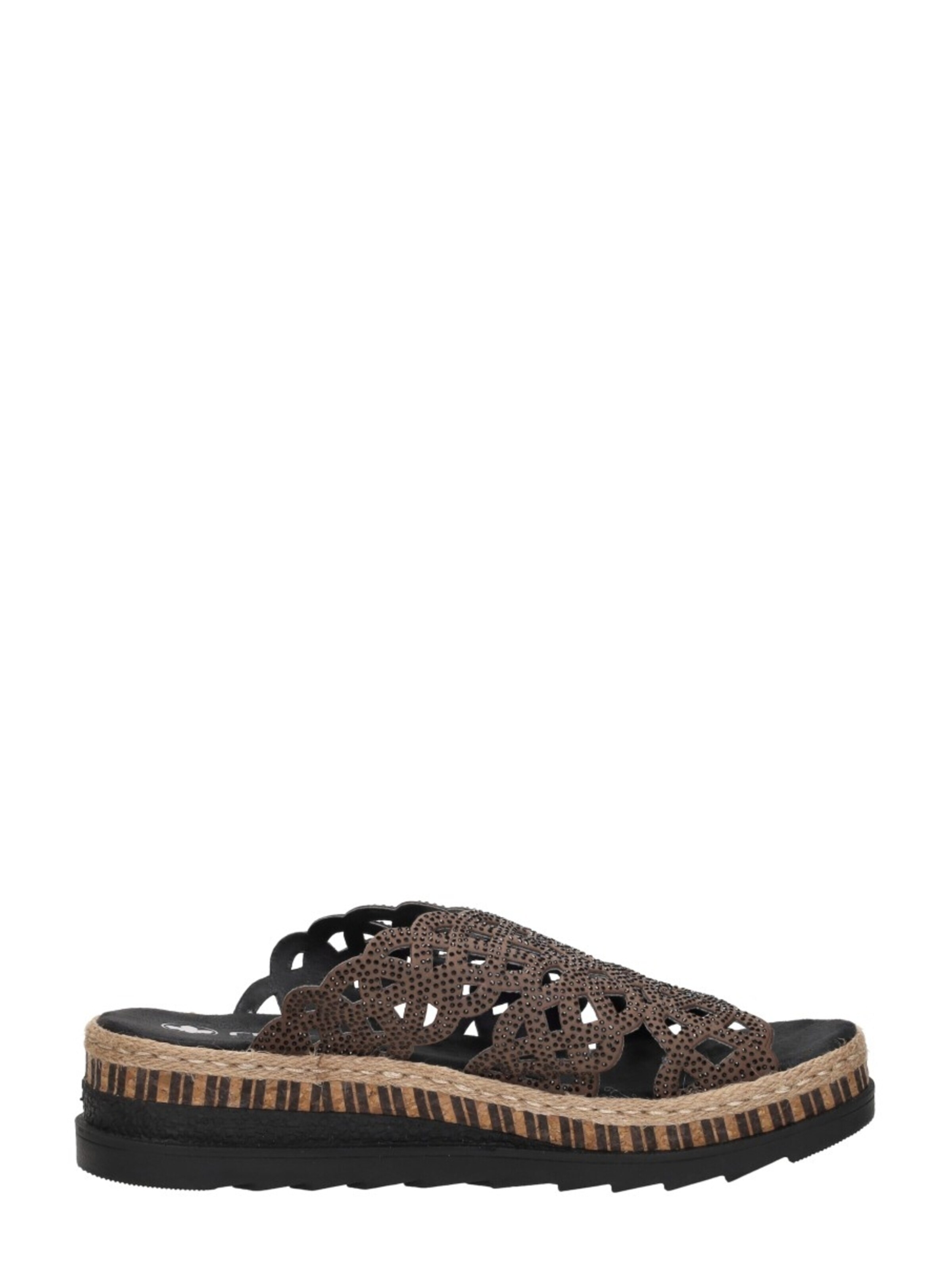 Rieker Slipper 'Open Teen' in Brown