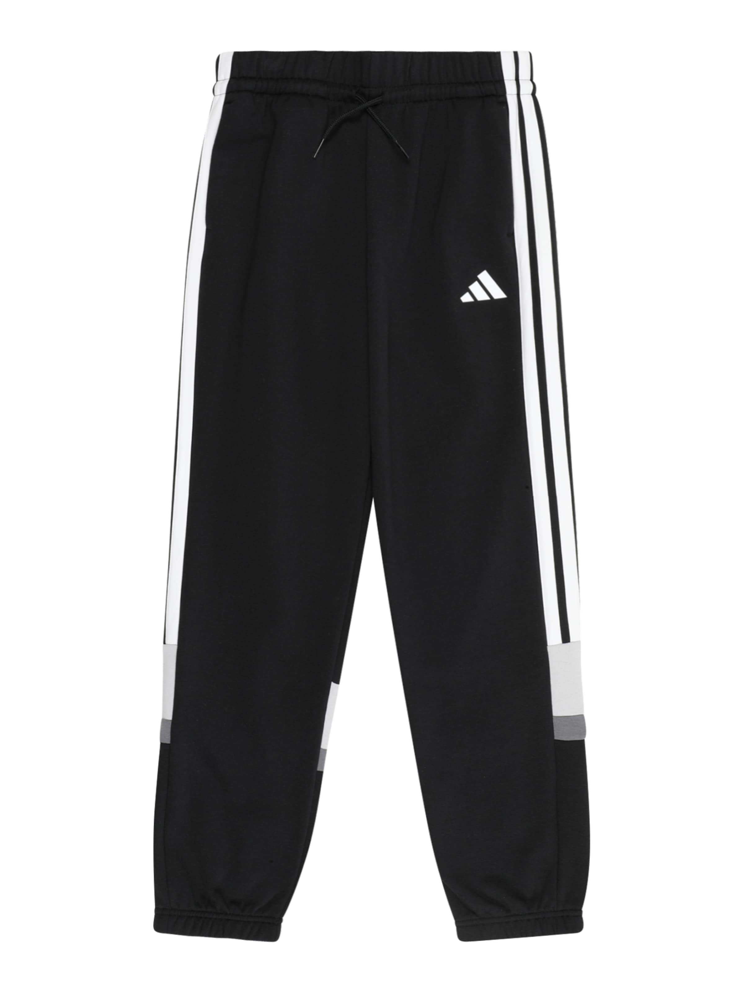 ADIDAS SPORTSWEAR - Tapered Pantalón deportivo en negro: frente