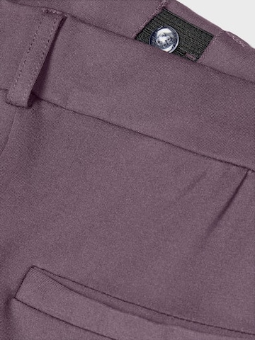 NAME IT Slim fit Pants 'Nitida' in Purple