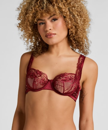 Hunkemöller Balconette Bra 'Catherine' in Red: front