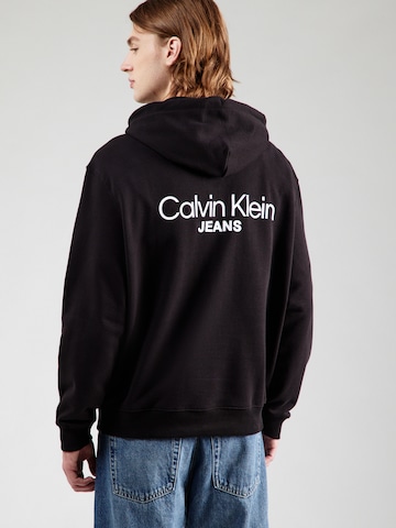Calvin Klein Jeans Sweatshirt in Black: front