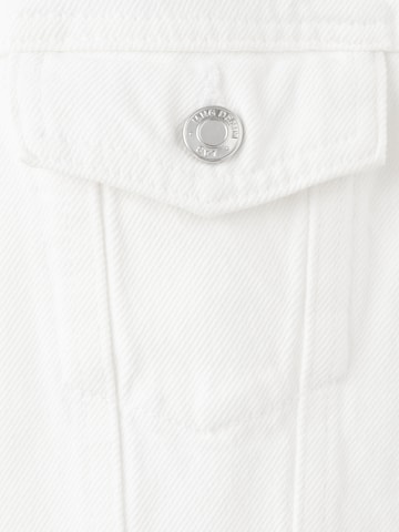 MANGO KIDS Преходно яке 'Alice' в бяло