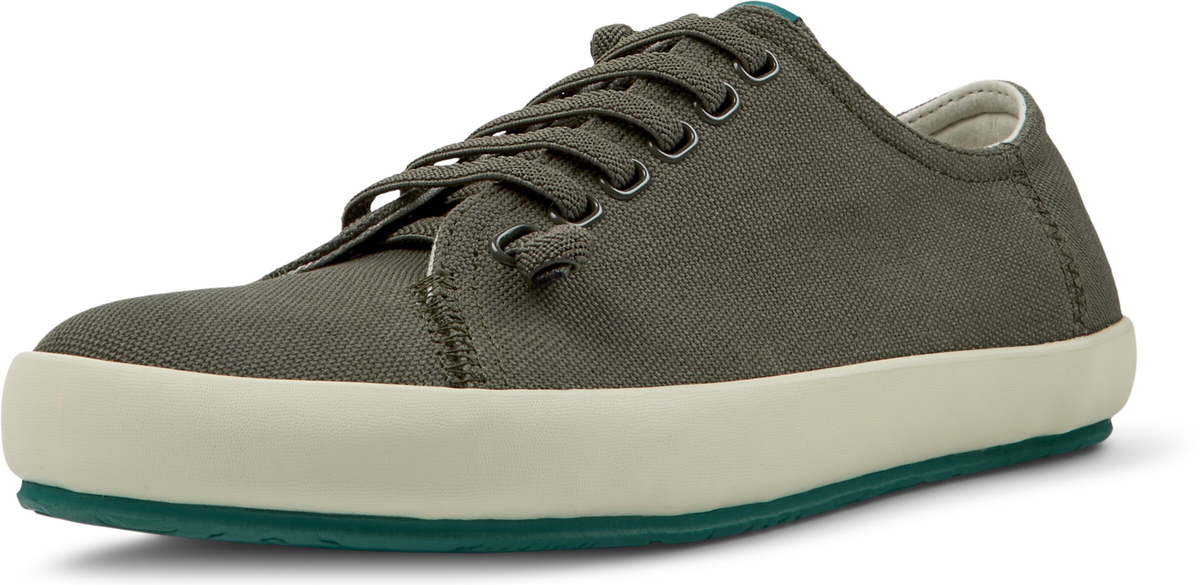 Sneaker bassa 'Peu Rambla' di CAMPER in verde: frontale