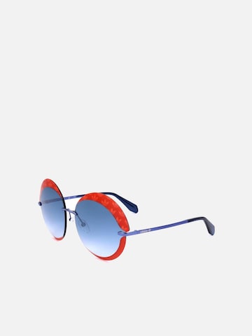 ADIDAS ORIGINALS Zonnebril 'Adidas Original OR0019 Matte black 67/17/135 Women Sunglasses' in Rood