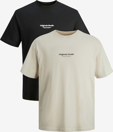 JACK & JONES Shirt 'Jorvesterbro' in Bruin: voorkant