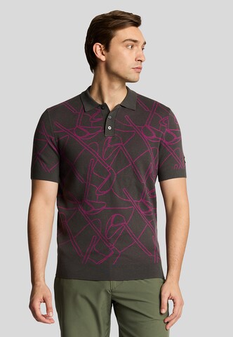 Pull-over Lyle & Scott en gris : devant