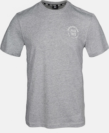 T-Shirt ' Denim Heritage 1923 ' H.I.S en gris : devant
