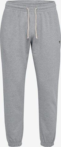 Hummel Tapered Broek 'Bee' in Grijs: voorkant