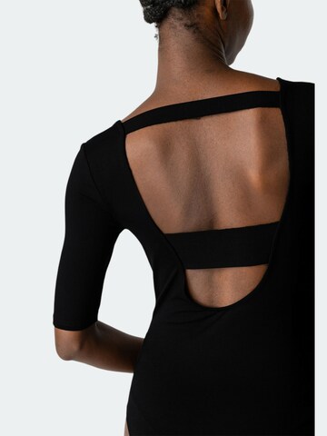 Les Lunes Shirtbody 'Charlotte' i sort