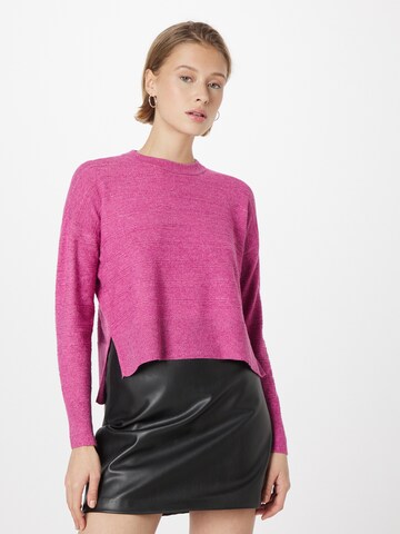 VERO MODA Sweter 'DOLLY' w kolorze różowy: przód