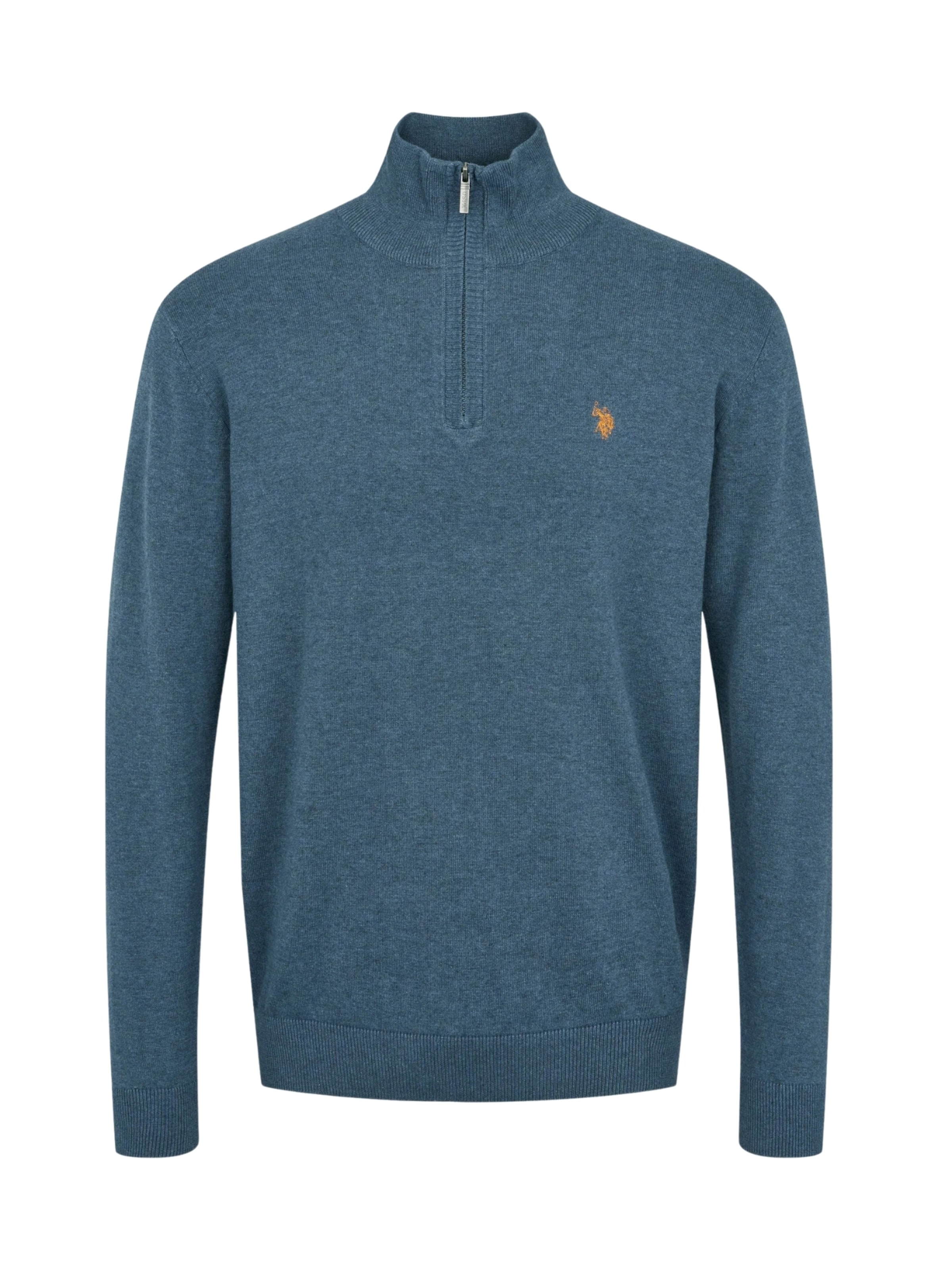 U.S. POLO ASSN. Svetr 'Brison' – modrá: přední strana