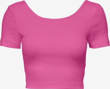 ONLY - Camiseta 'Clean Life' en rosa: frente