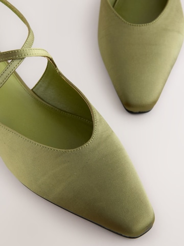 zaļš Next Balerīnas ar siksniņu 'Forever Comfort'