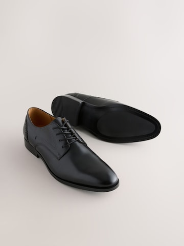 Next Обувь на шнуровке в Черный