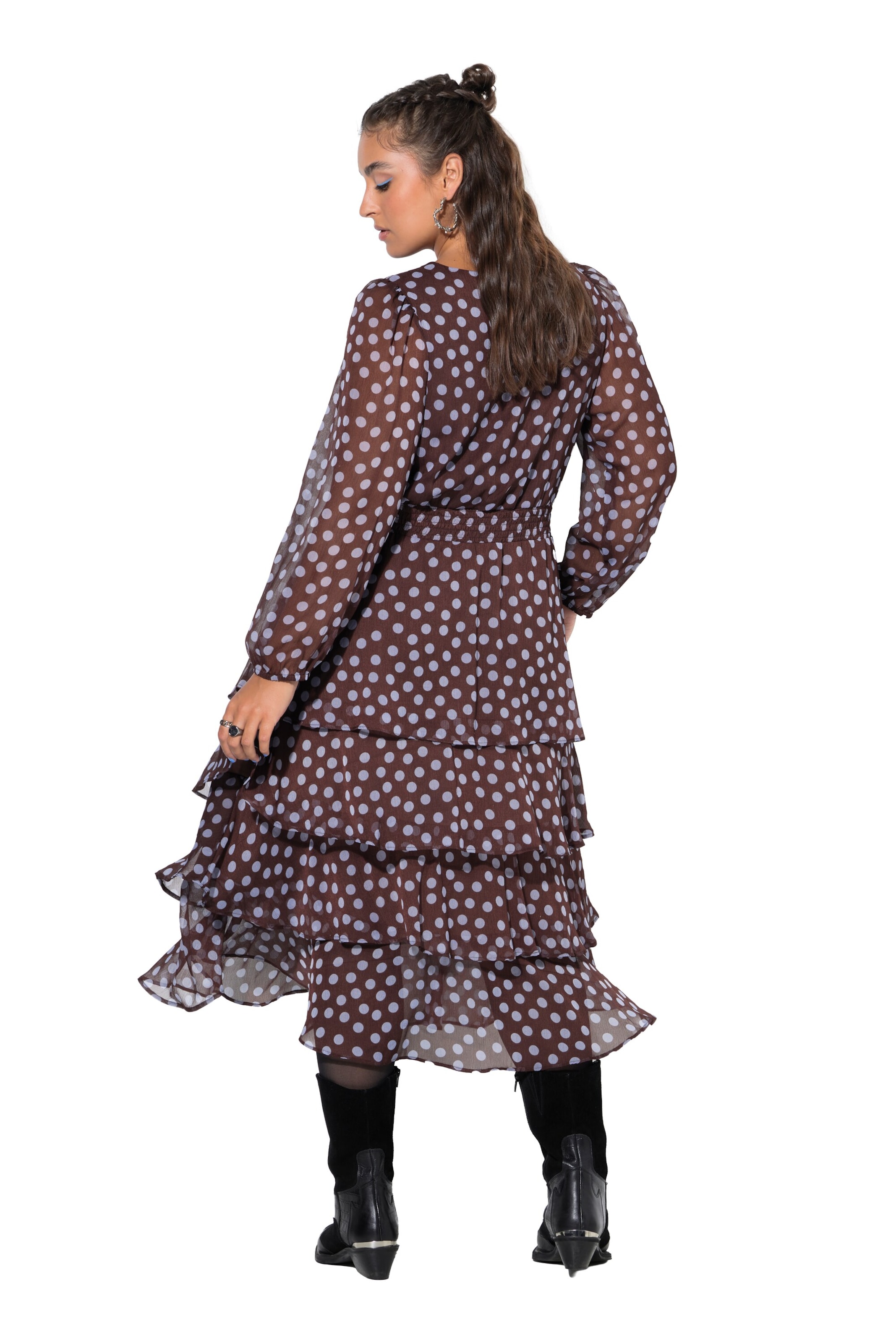 Studio Untold Dress in Brown
