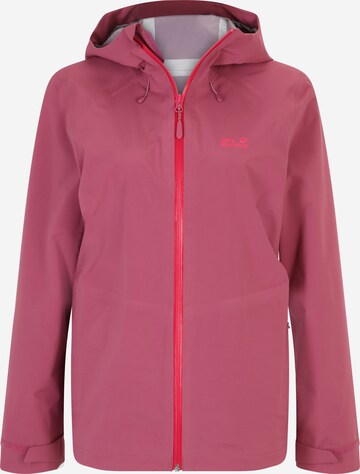 JACK WOLFSKIN Outdoorjas in Lila: voorkant