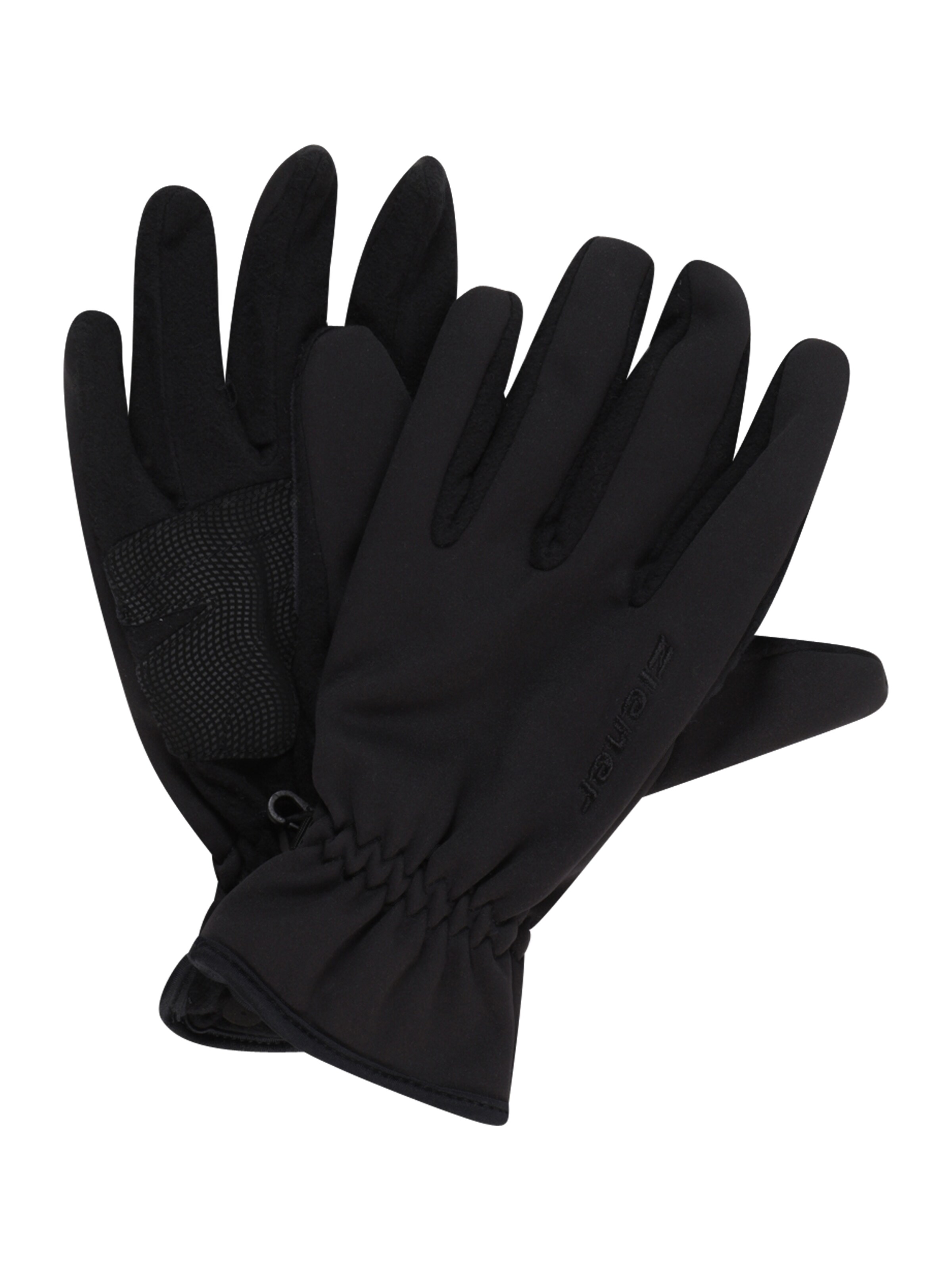 ZIENER - Luvas de desporto 'Import' em preto: frente