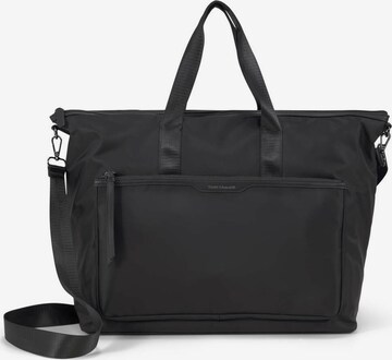 TOM TAILOR Travel Bag 'Viona' in Black: front
