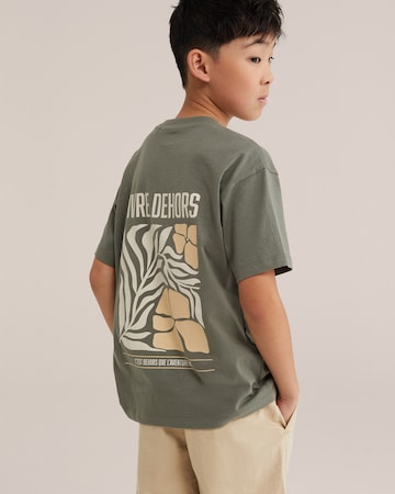 WE Fashion T-Shirt in Grün